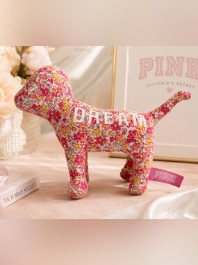 Victoria's‎ Secret PINK Floral Plush Mini Dog DREAM
